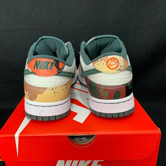 Nike Dunk Low Multi-Camo Men's Size:10/Women's11.5 - Picture 4 of 9